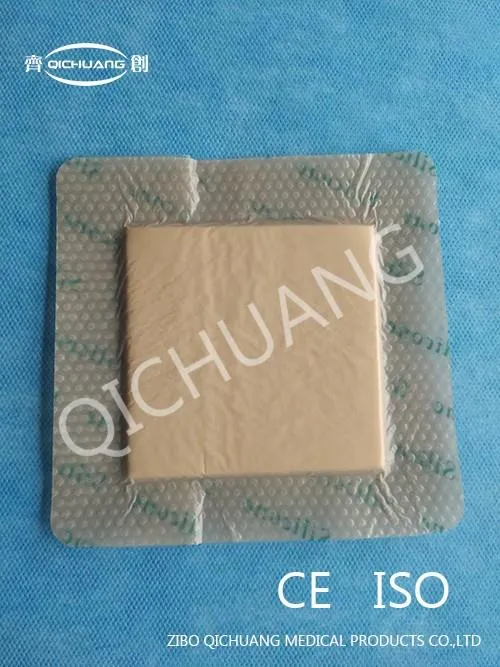Sterile Adhesive Medical Silicone Adhesive Foam Dressing